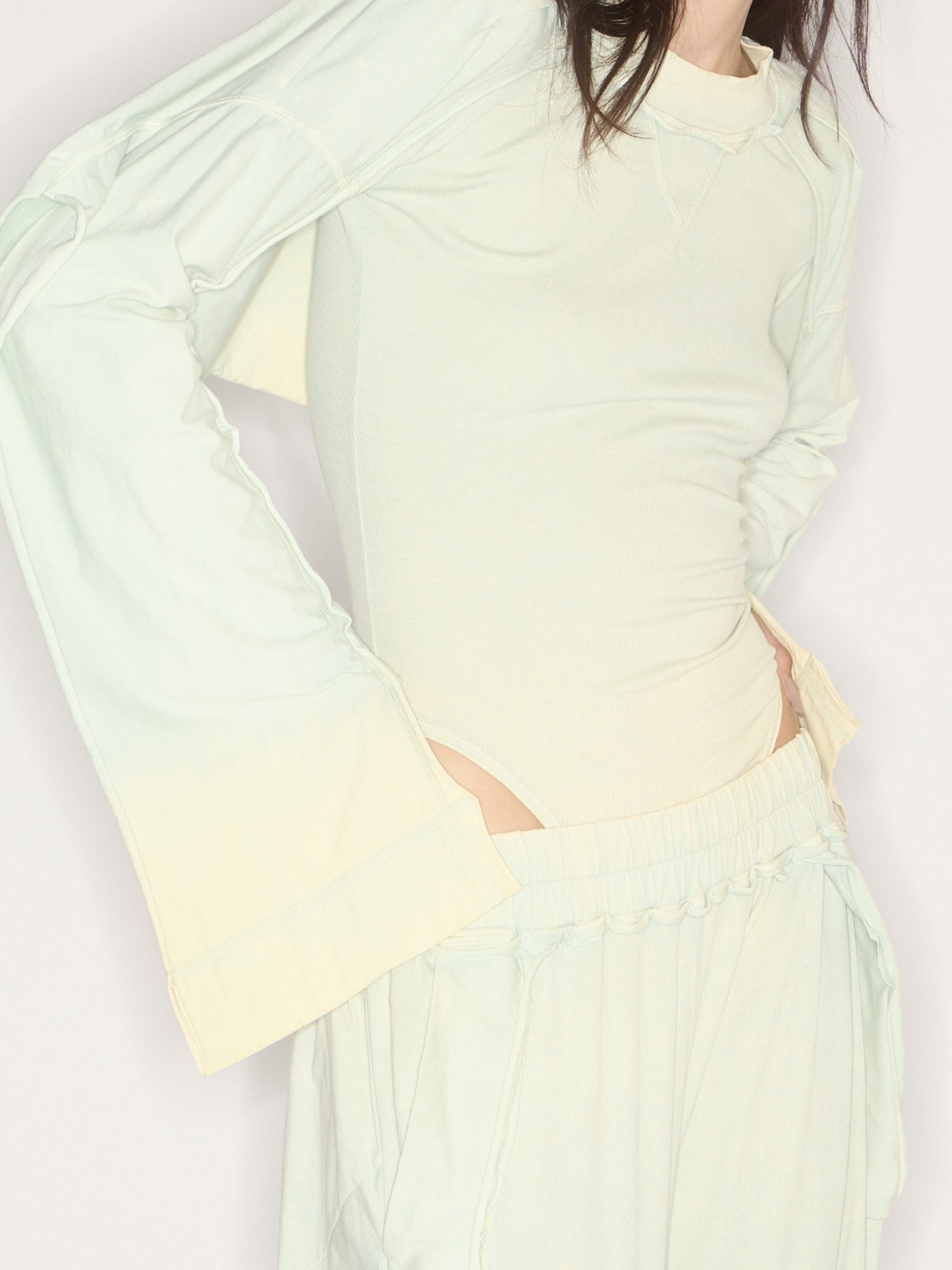 Bellona Leotard Subtle Green