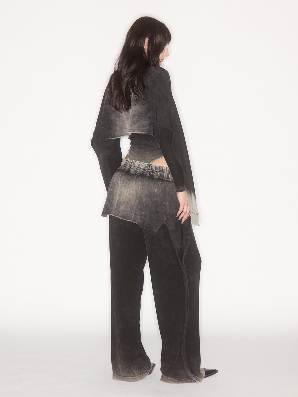 Bellona Leotard Washed Black