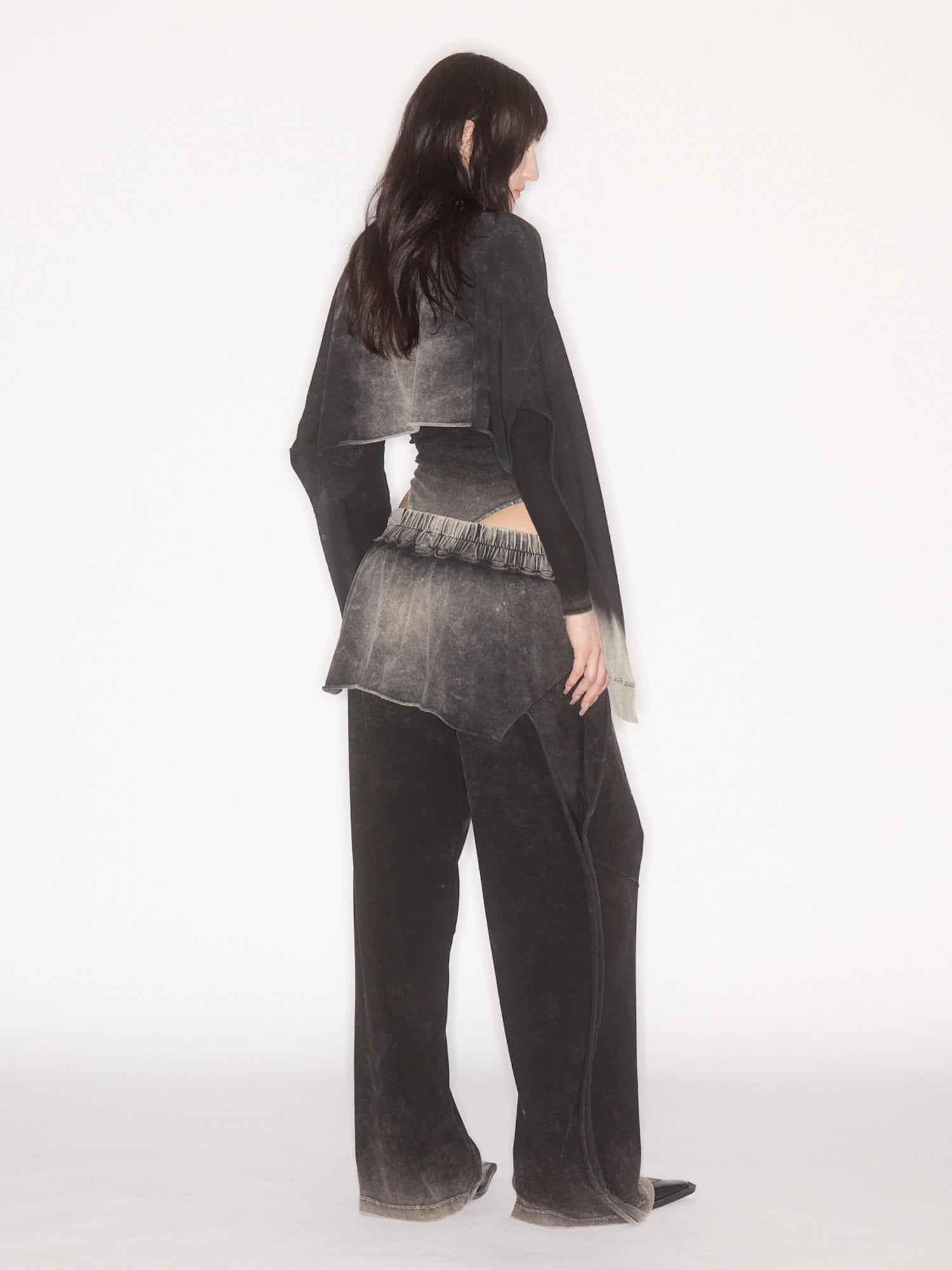 Bellona Leotard Washed Black