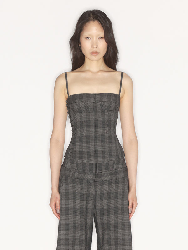 Jett Bustier Glen Check
