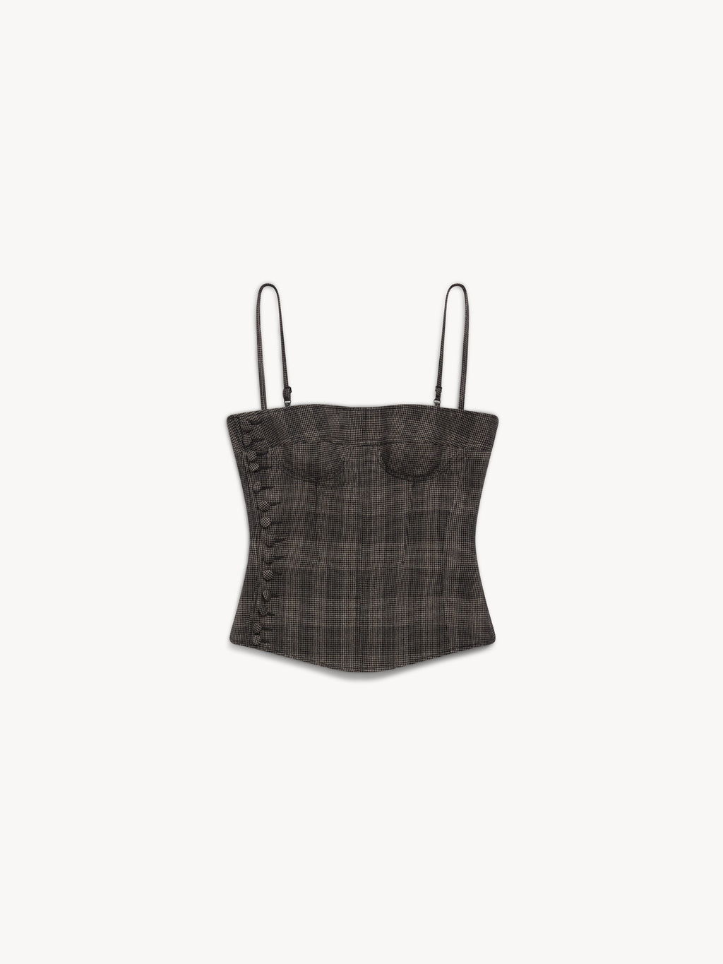 Jett Bustier Glen Check