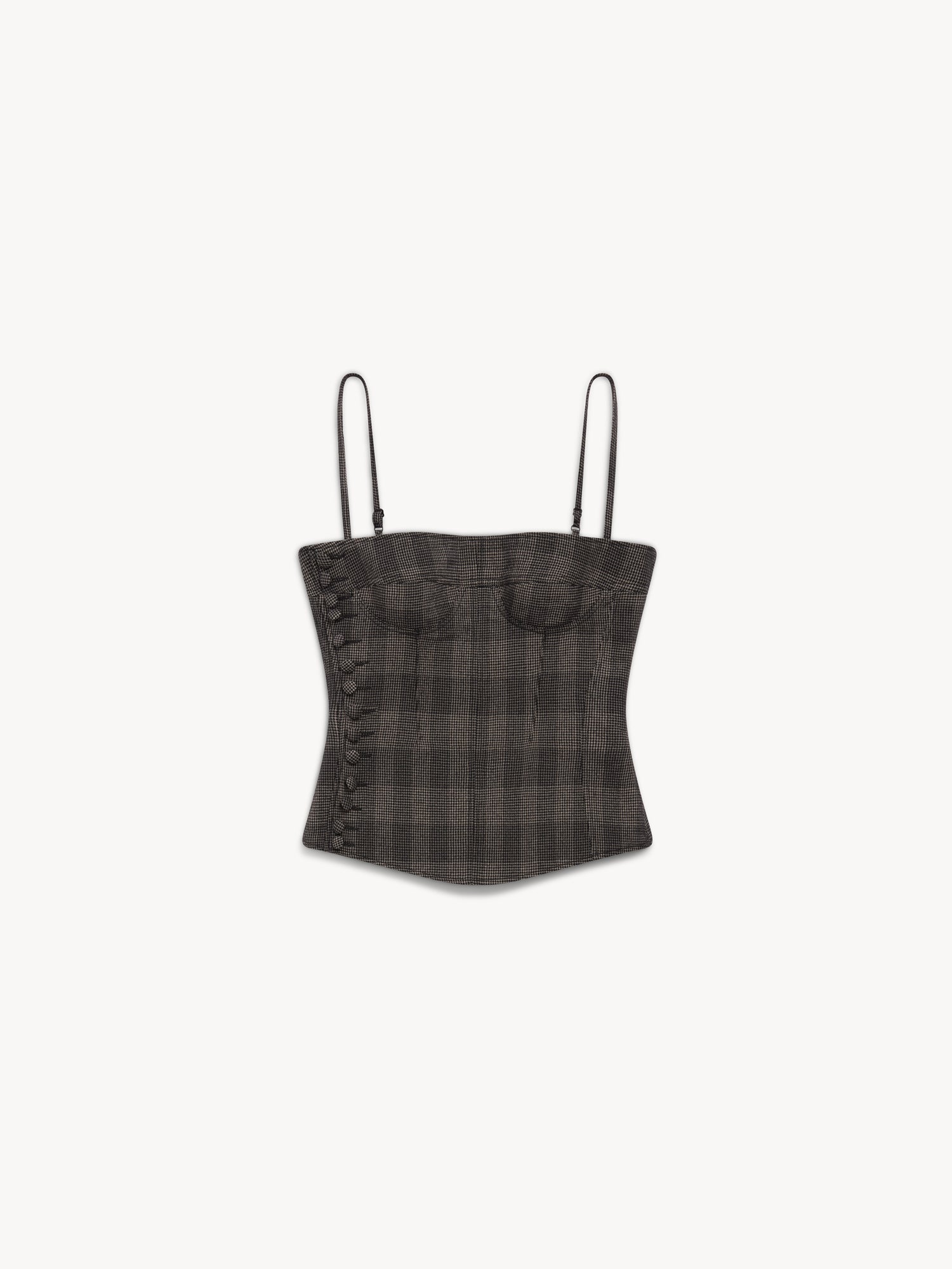 Jett Bustier Glen Check