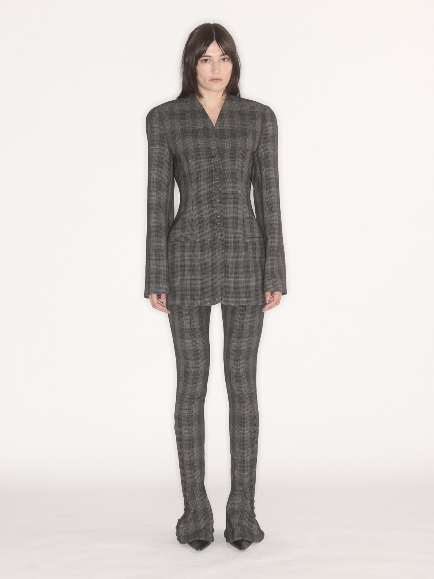 Jett Trousers Glen Check