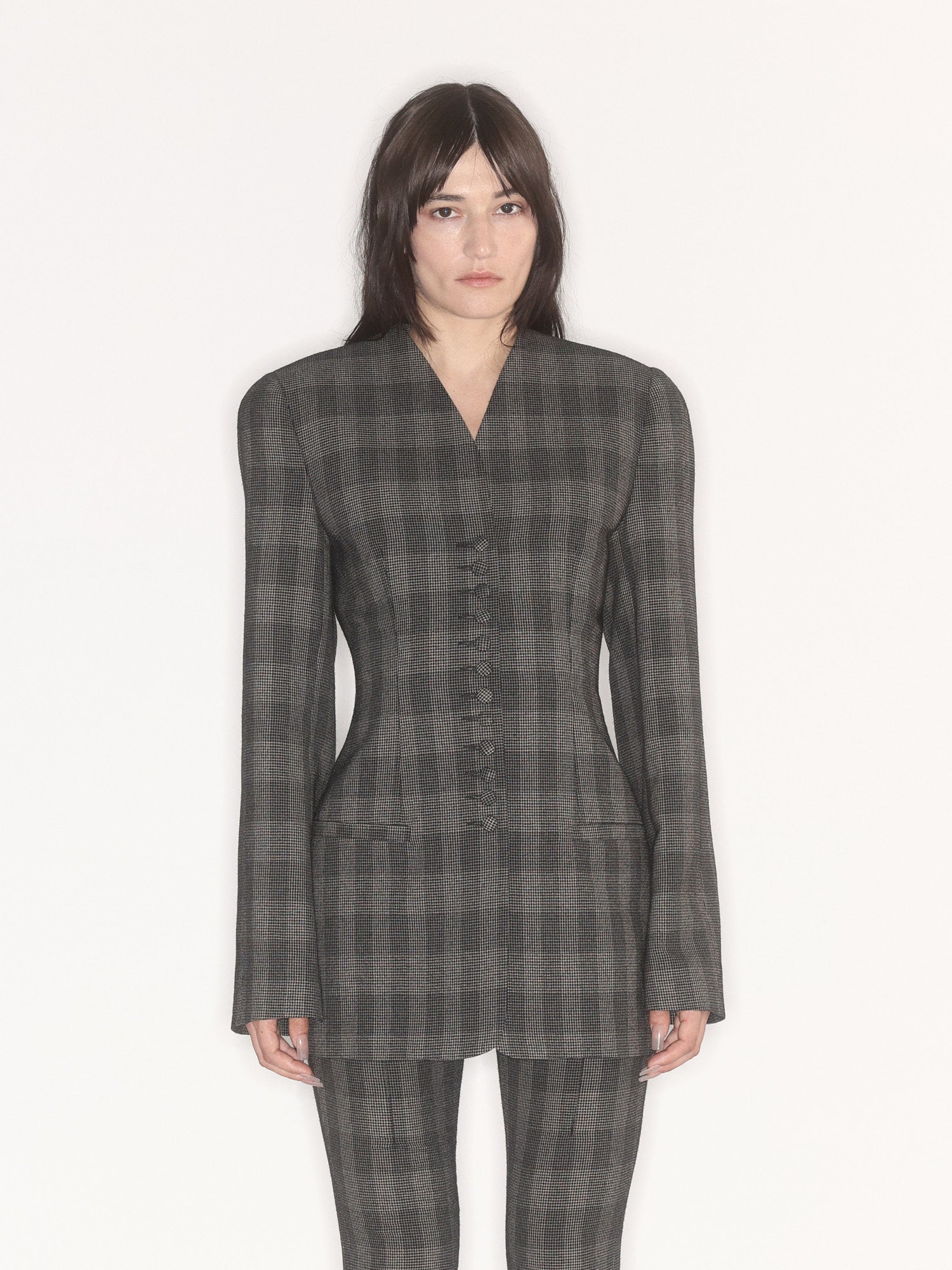 Jett Tailored Jacket Glen Check