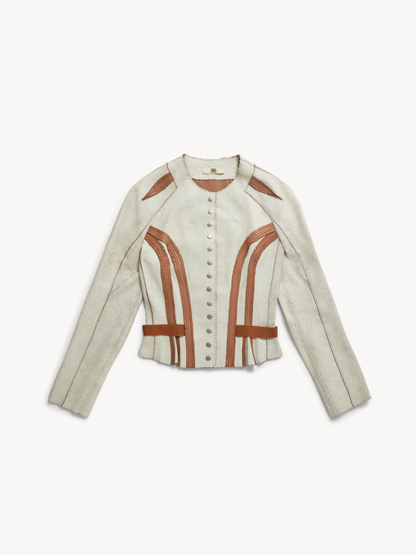 Scallop Jacket Ivory