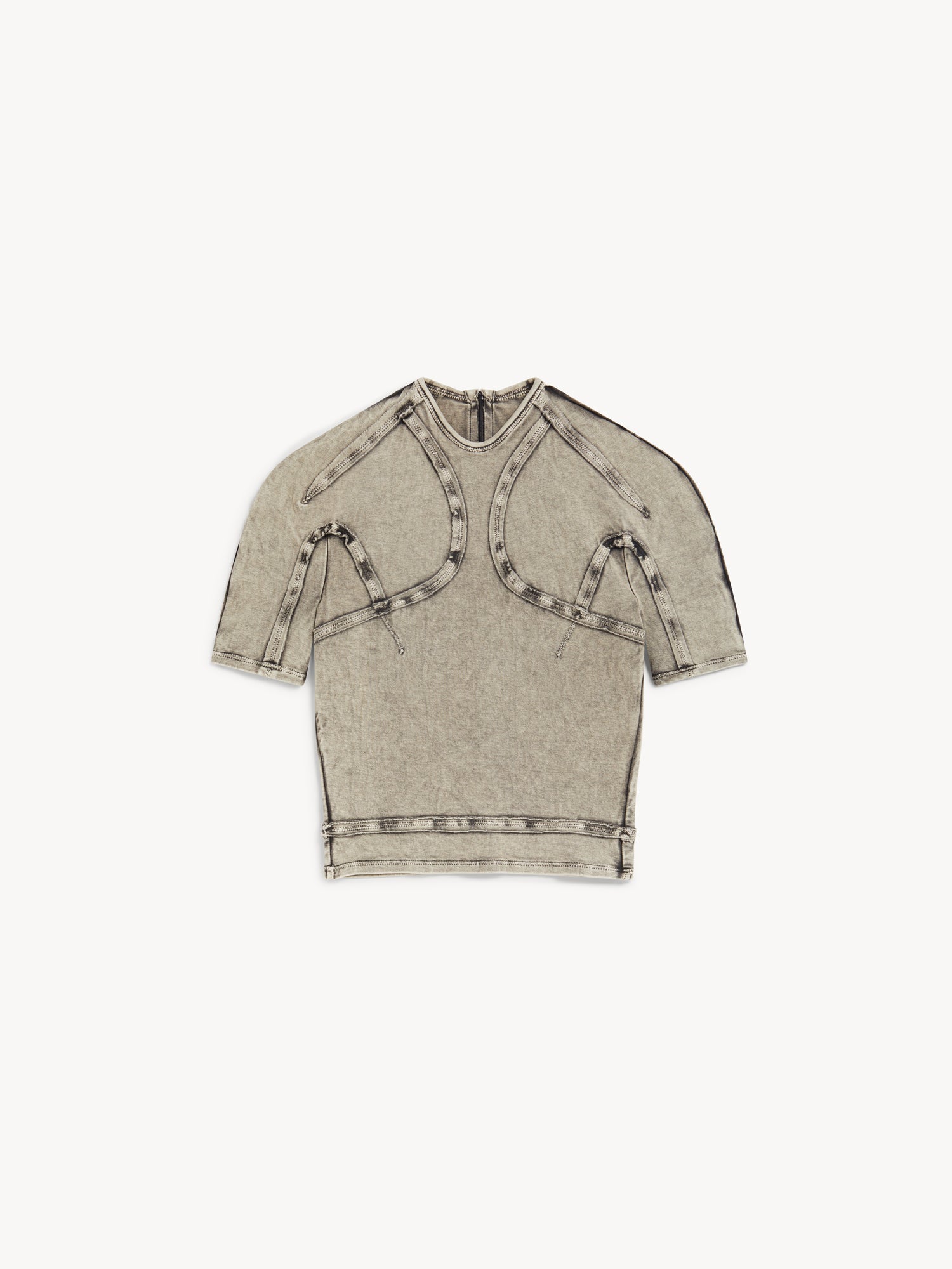 Scuba Top Washed Black