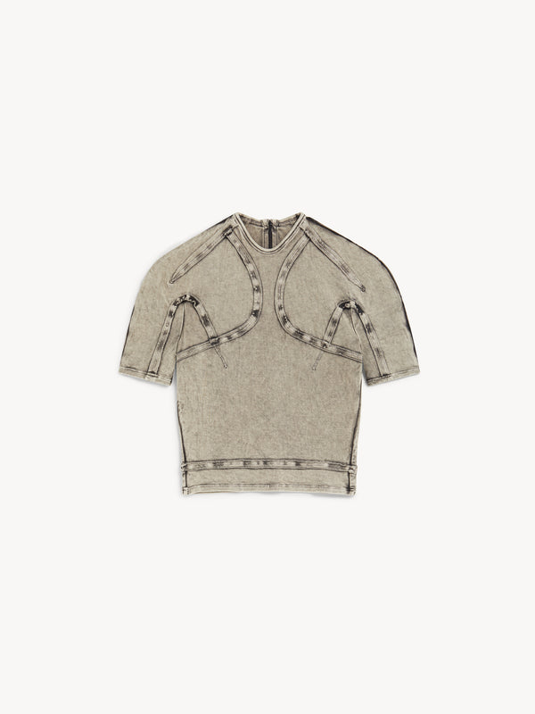 Scuba Top Washed Black
