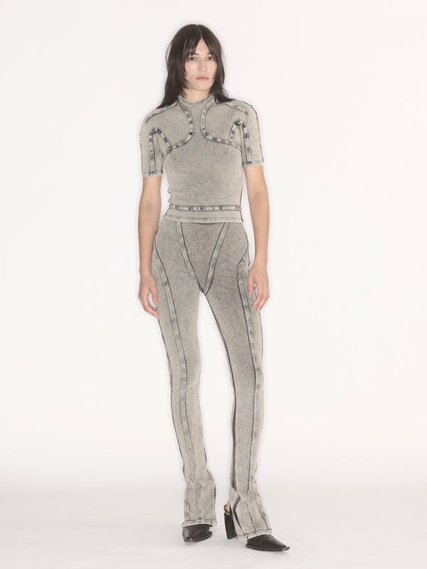 Scuba Trousers Washed Black