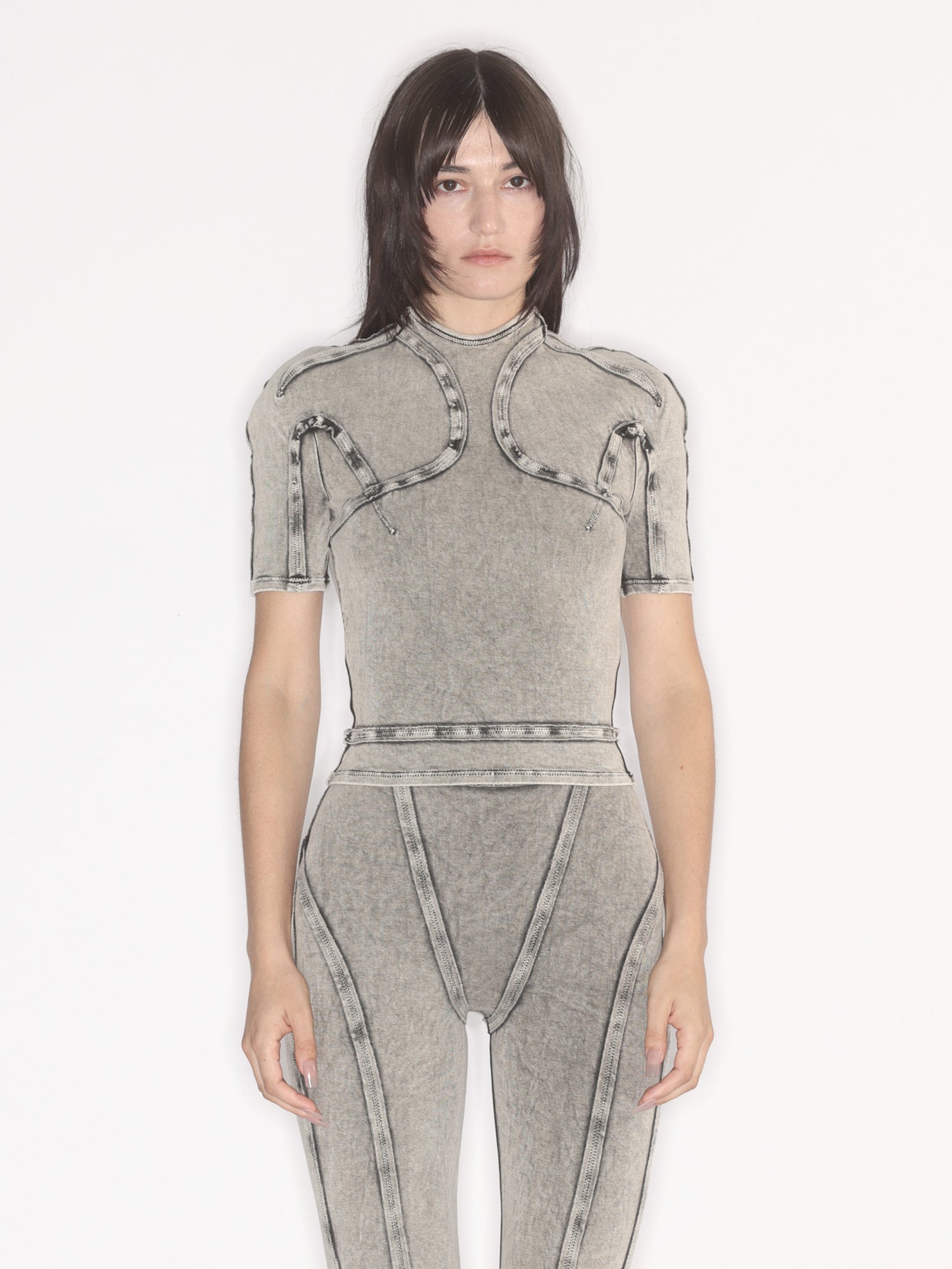 Scuba Top Washed Black