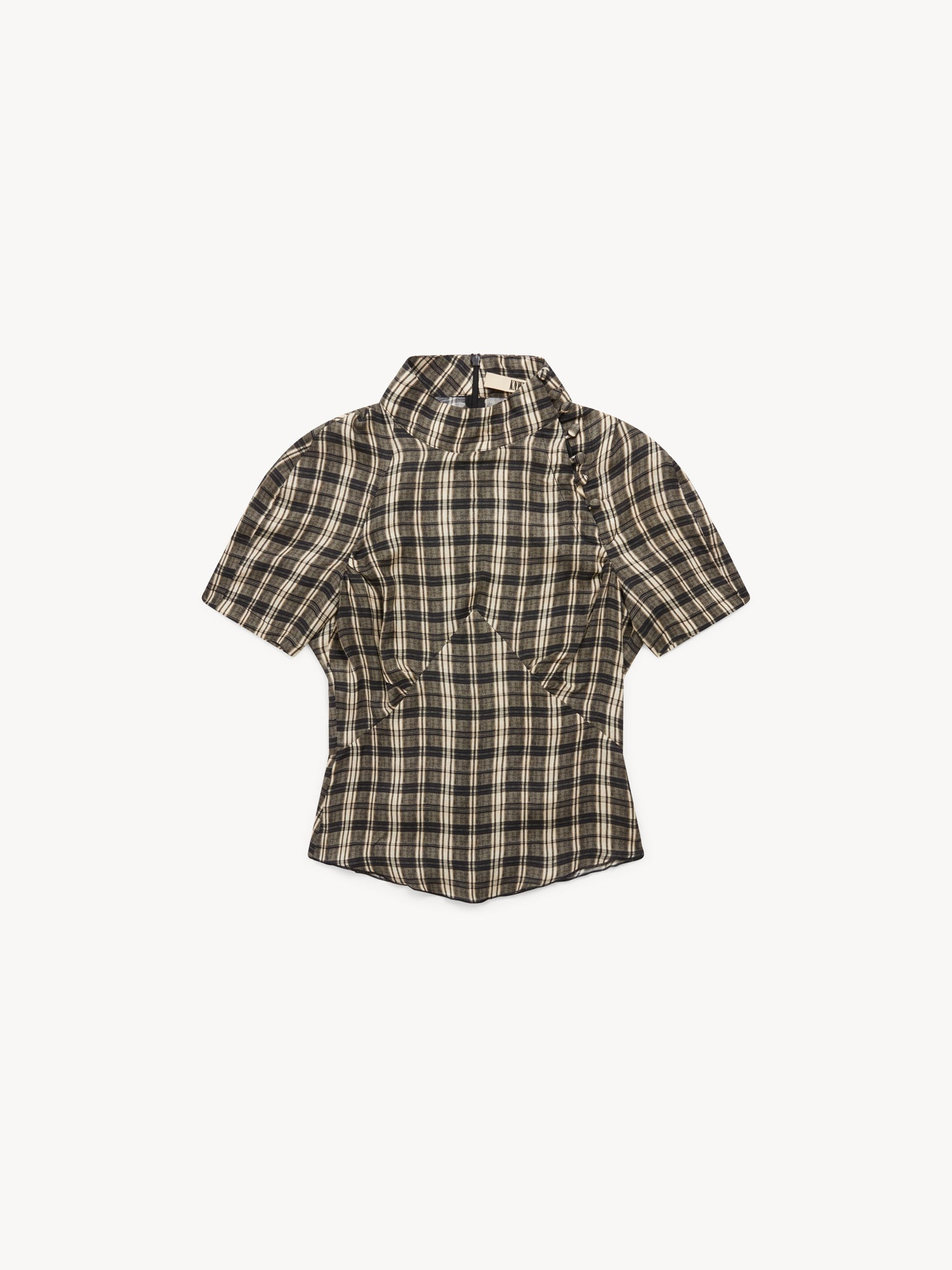 Tess Blouse Combi Check