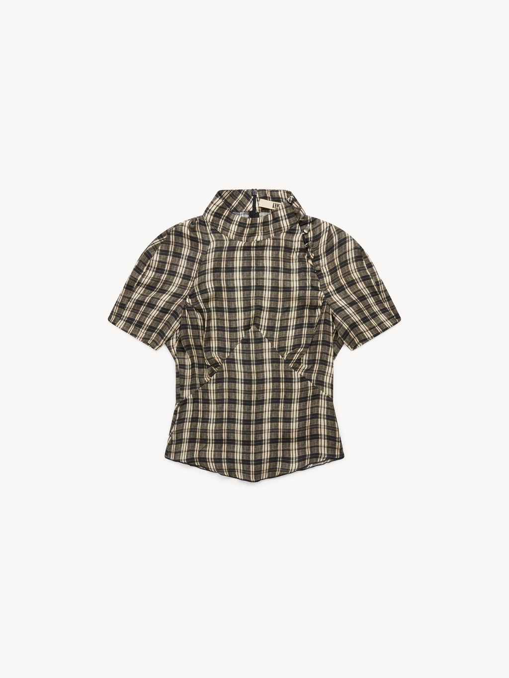 Tess Blouse Combi Check