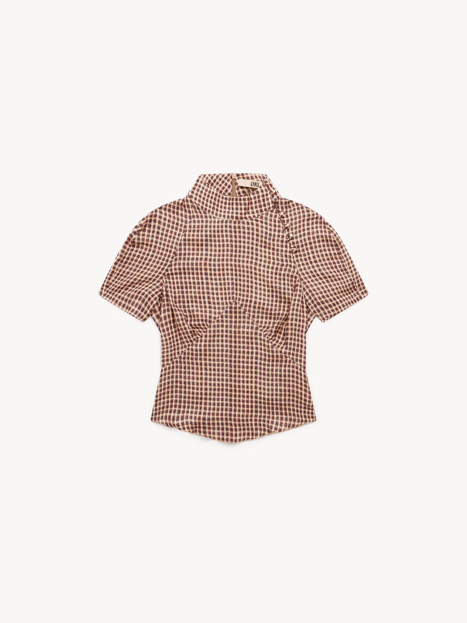 Tess Blouse Plaid