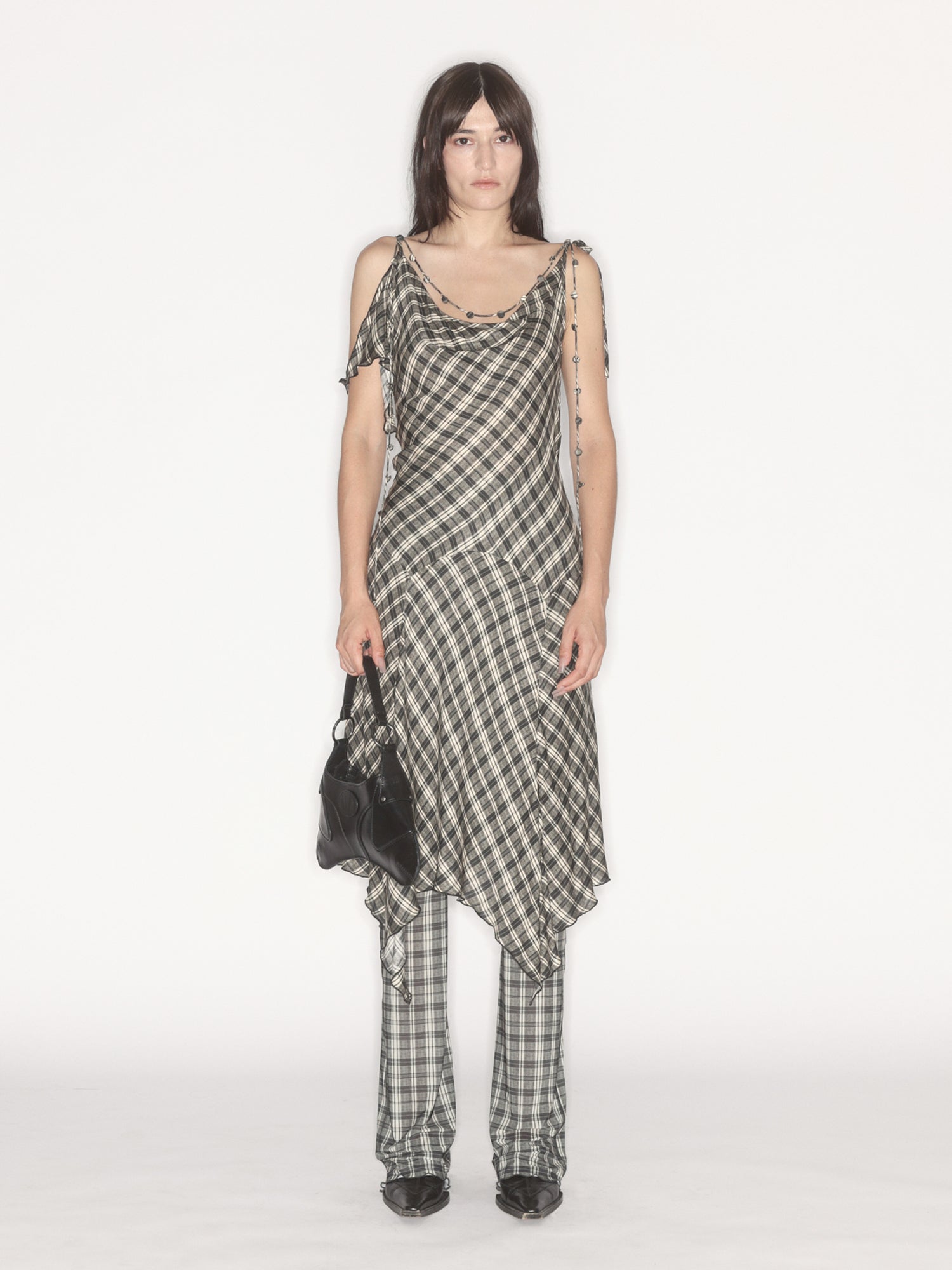 Tess Dress Combi Check