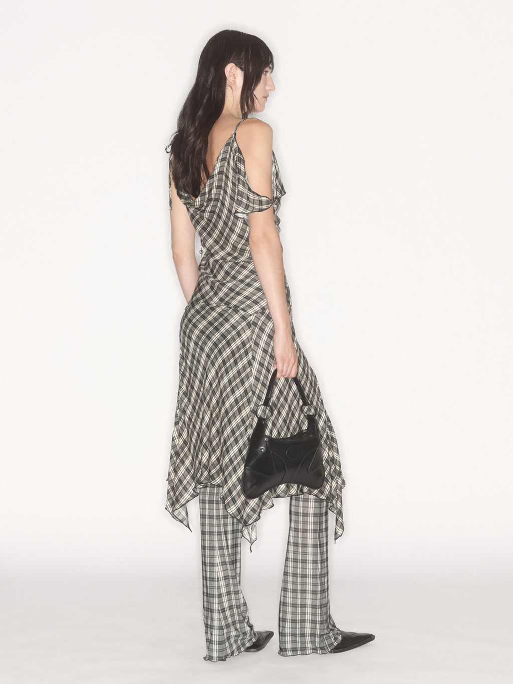 Tess Dress Combi Check