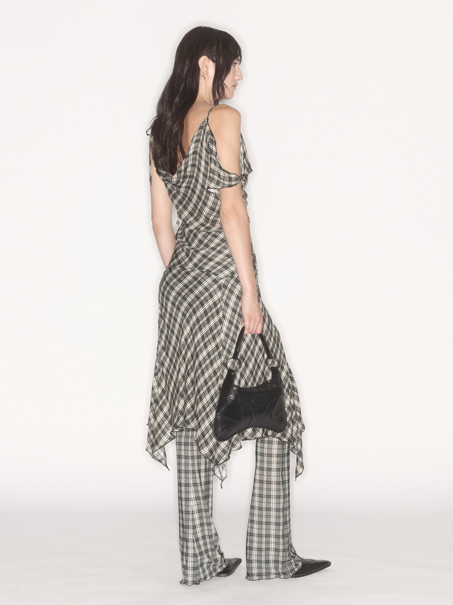 Tess Dress Combi Check