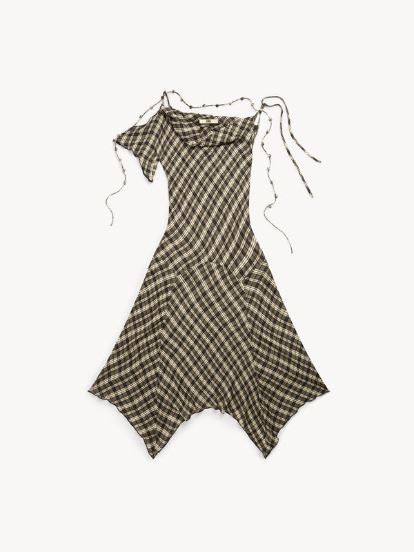 Tess Dress Combi Check
