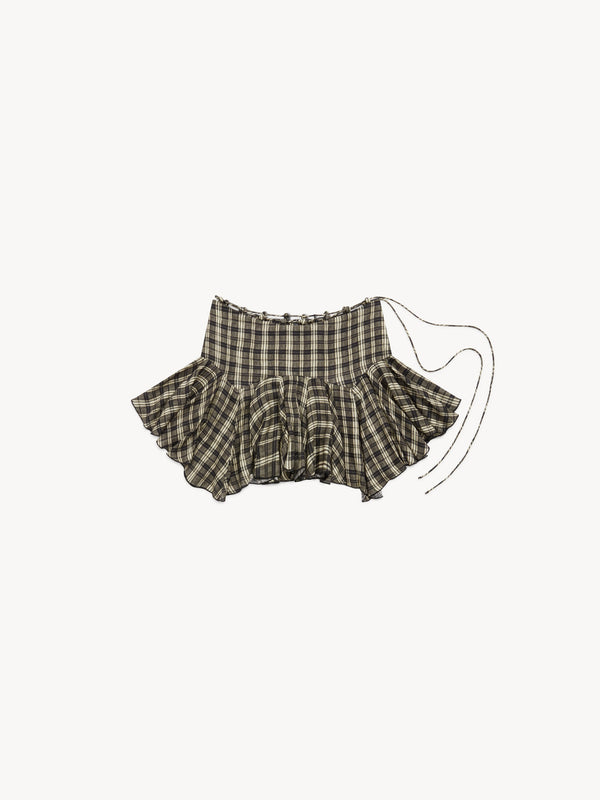Tess Skirt Combi Check