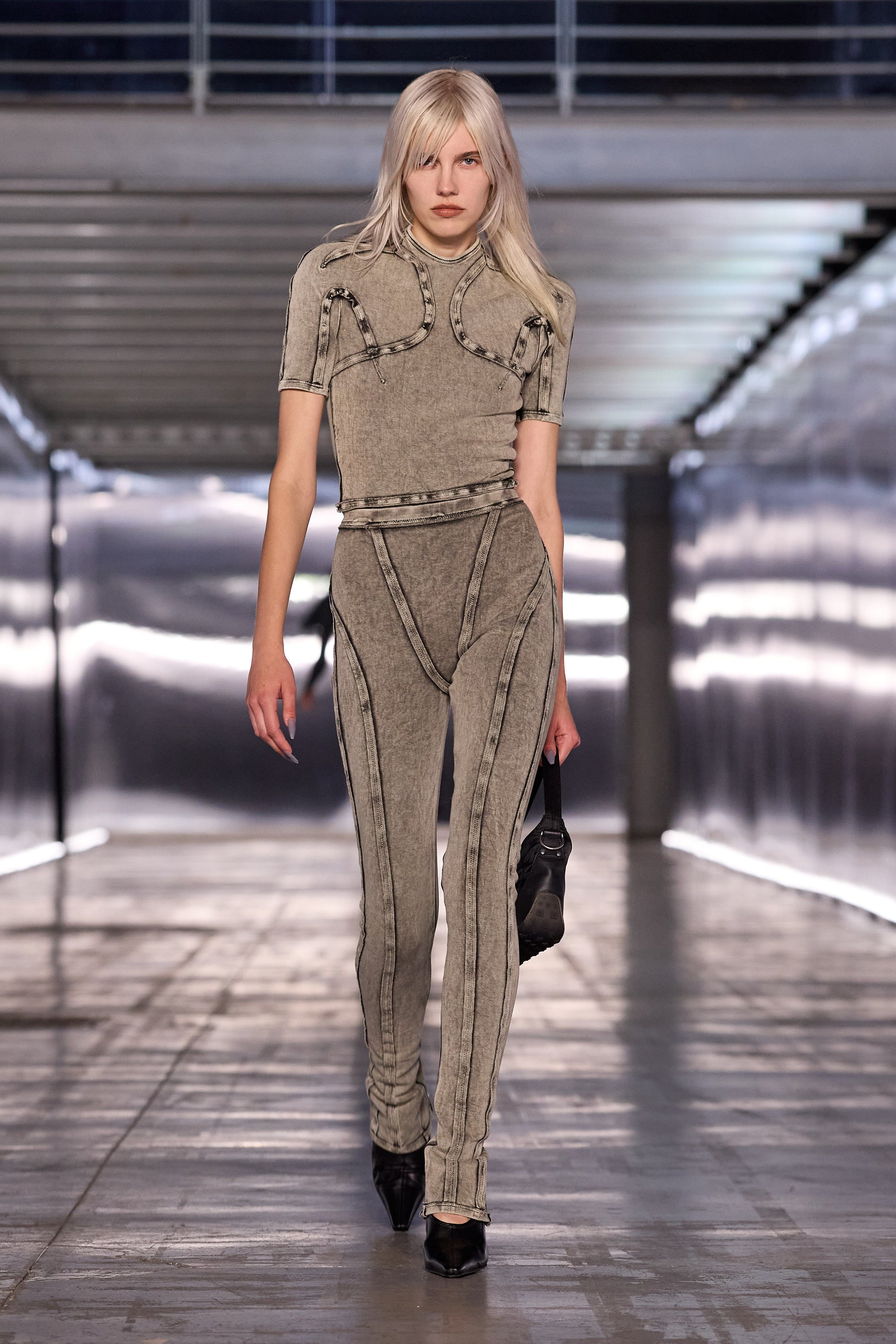 Scuba Top Washed Black