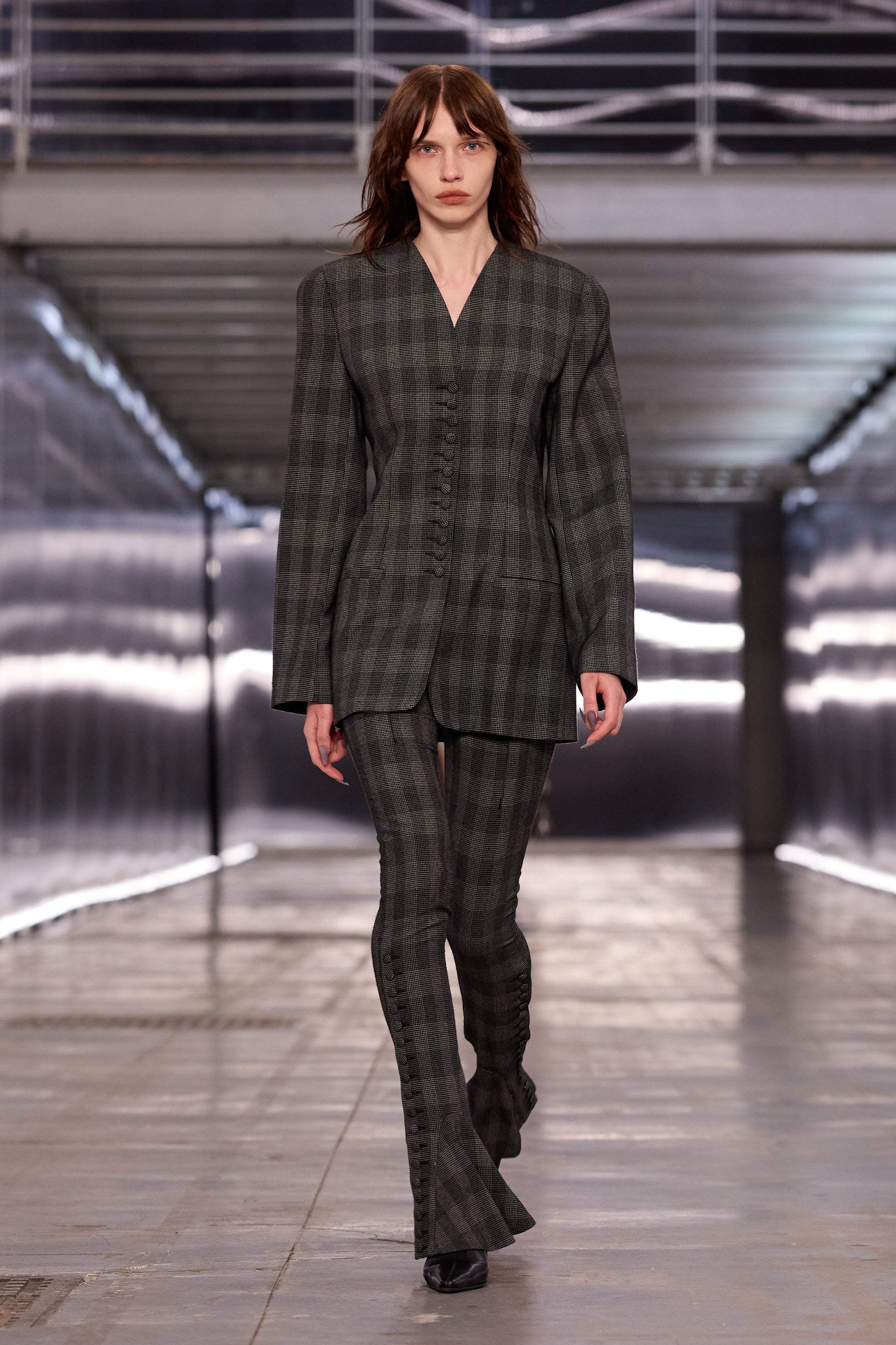 Jett Trousers Glen Check