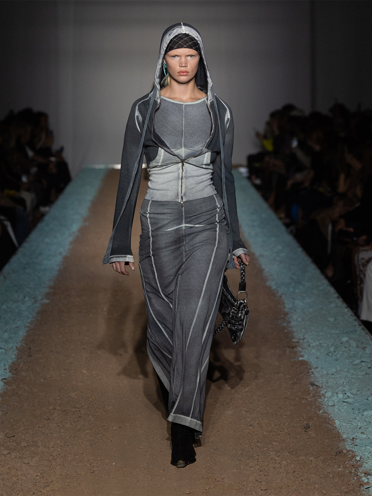 Raze Dress Washed Grey