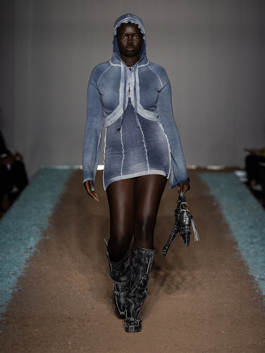 Enyo Dress Petrol