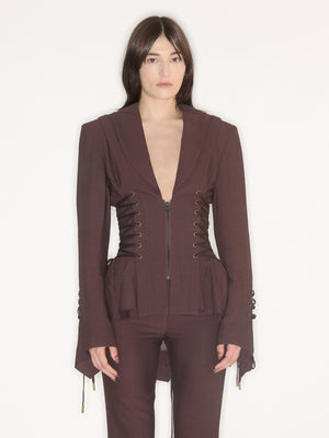 Moxie Jacket Aubergine