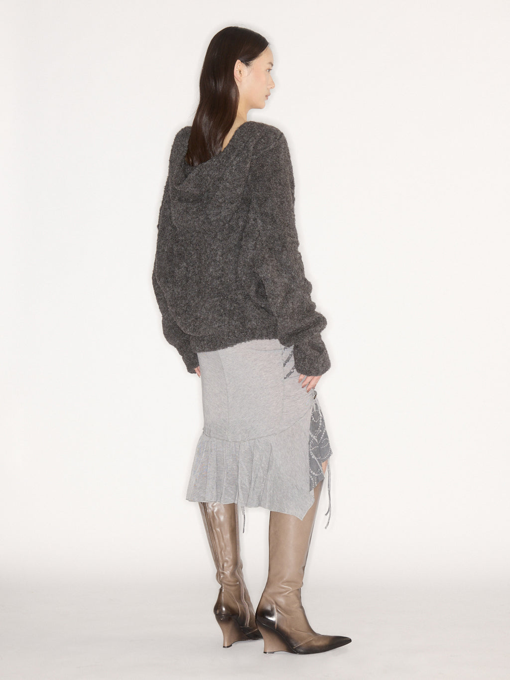 MG-Petrol Skirt Grey
