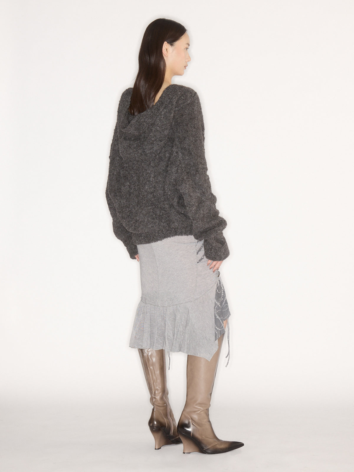 MG-Petrol Skirt Grey