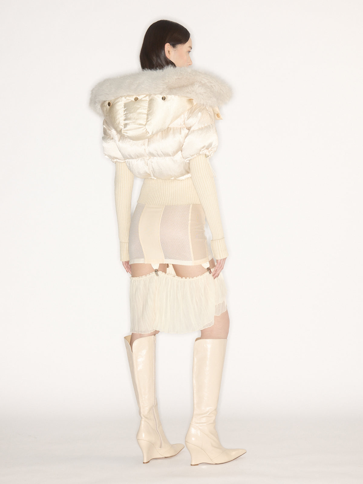 Uma Girdle Skirt Blonde