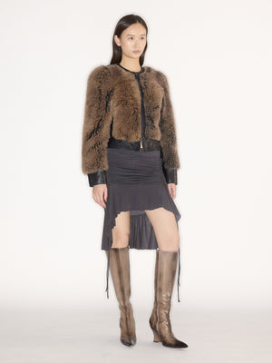 MG-Petrol Skirt Charcoal