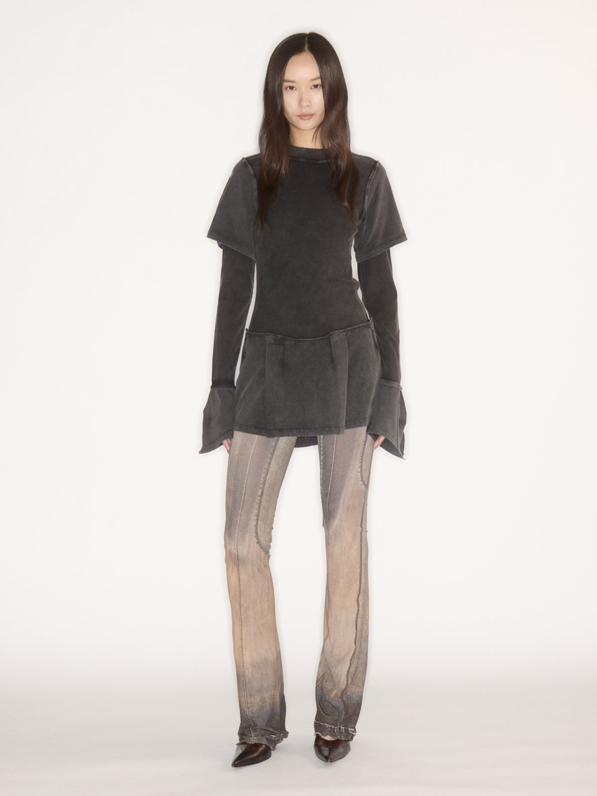 Bellona Dress Black Wash