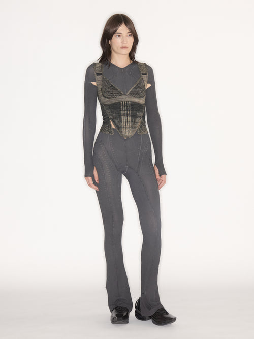 KNWLS Nike Scythe Corset Black