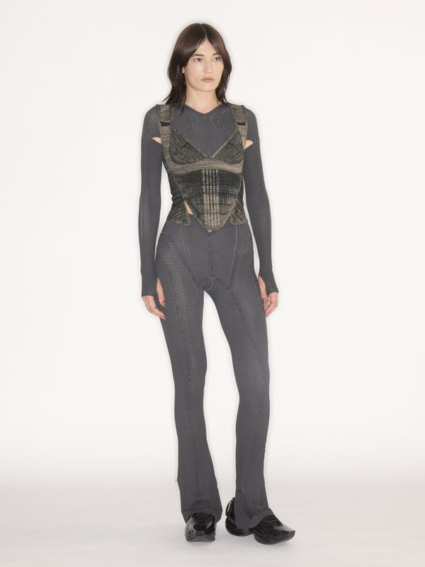 KNWLS Nike Scythe Corset Black