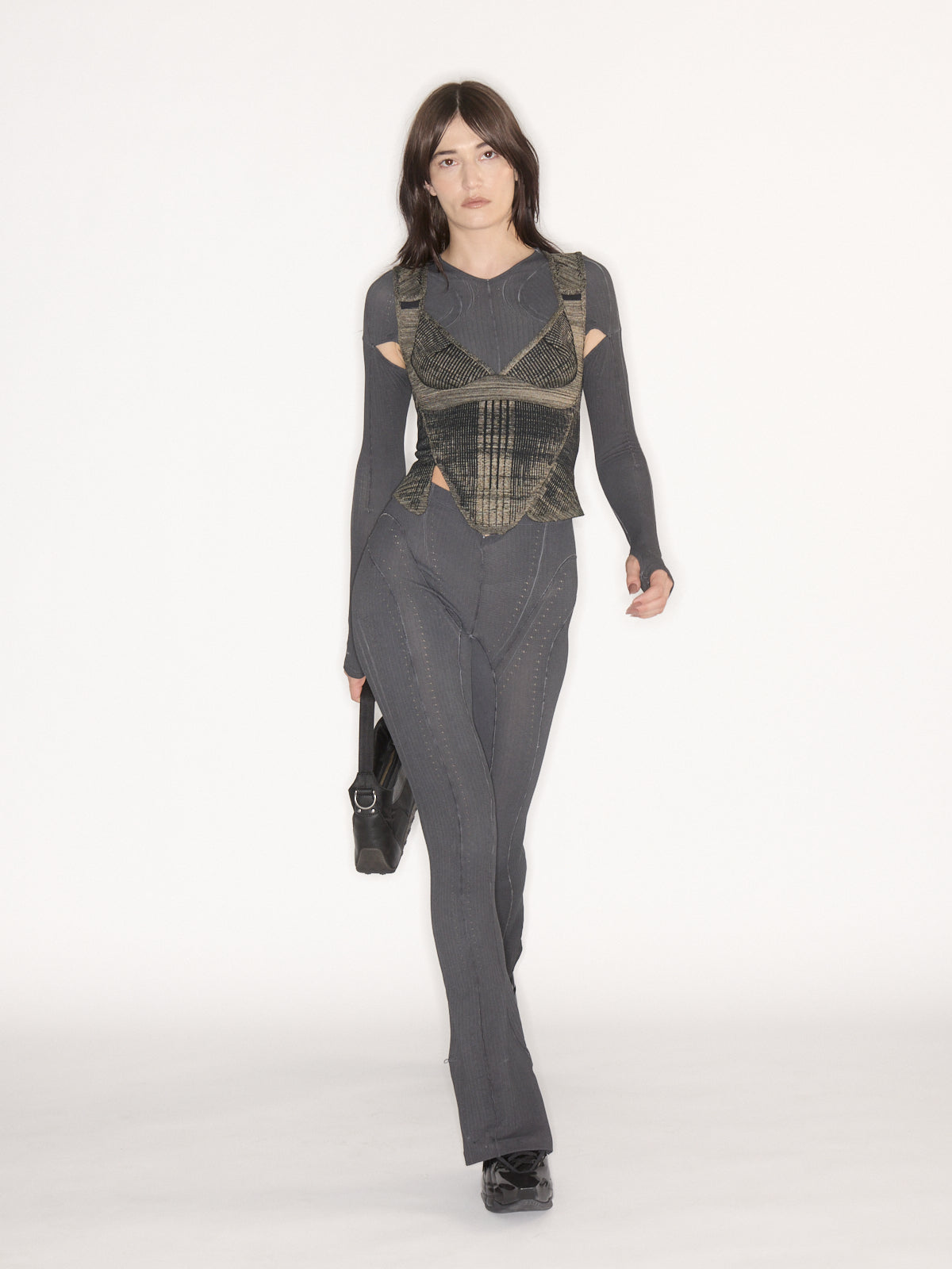 KNWLS Nike Scythe Corset Black