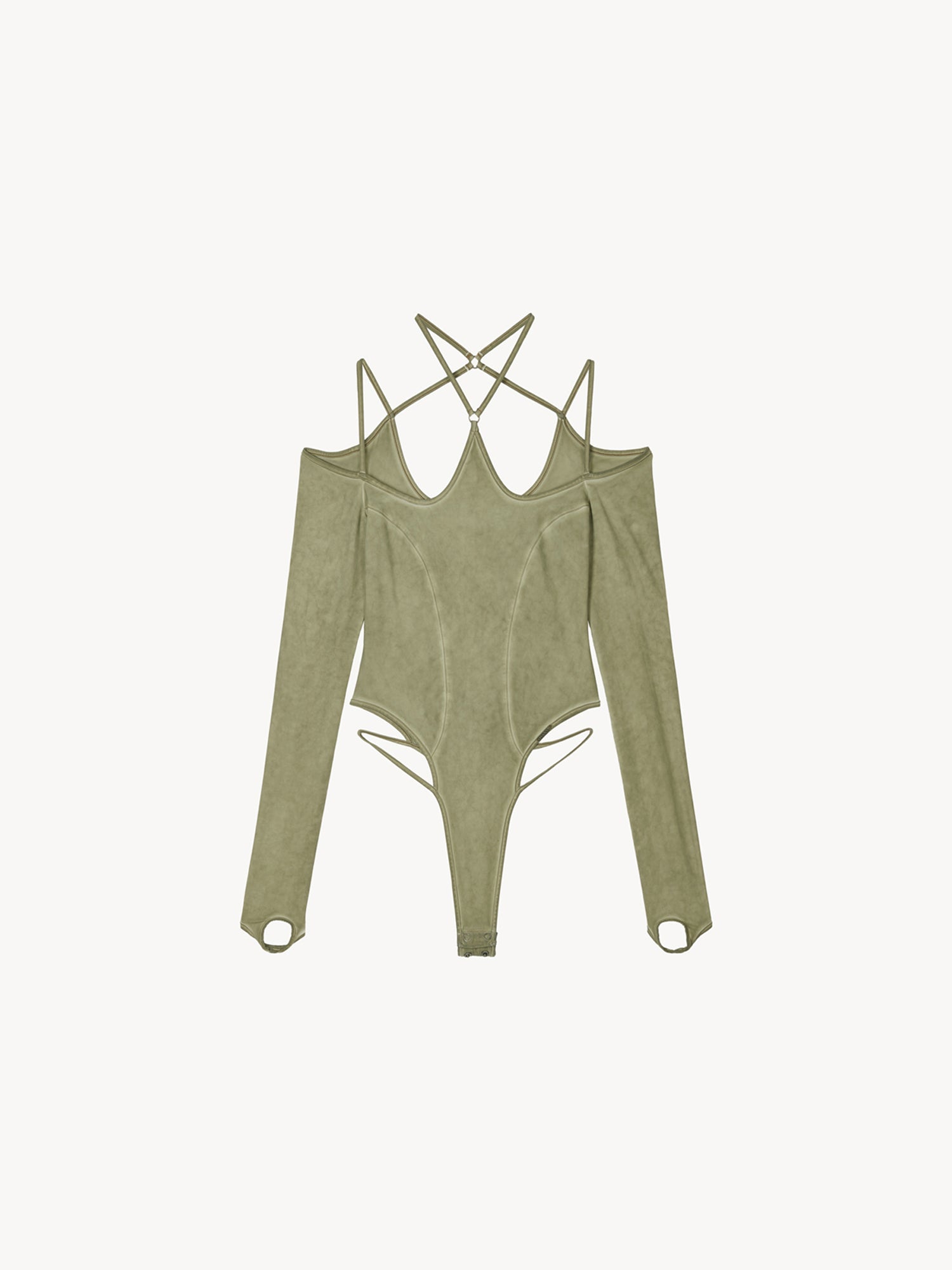 M60 x KNWLS Halter Leotard