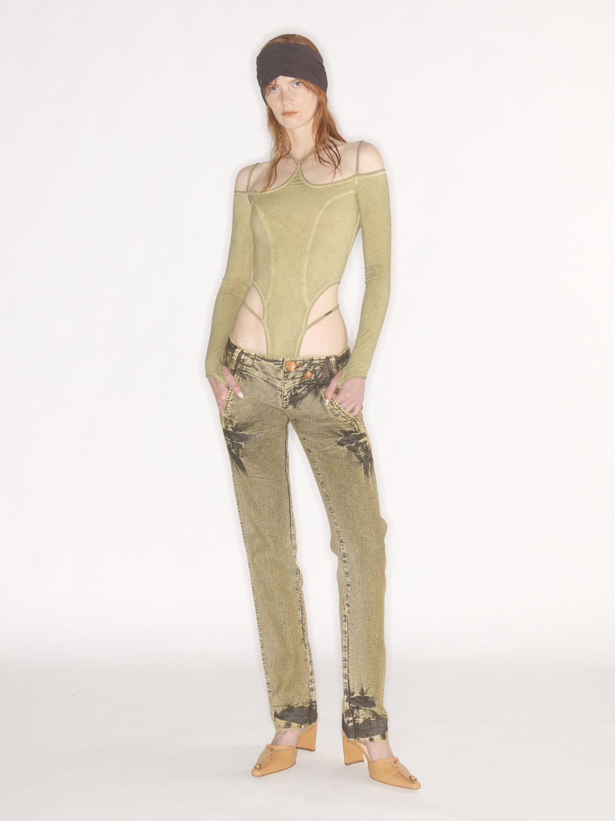 M60 x KNWLS Halter Leotard