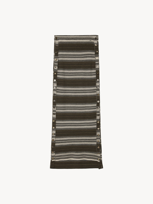 M60 x KNWLS Stripe Knit Skirt