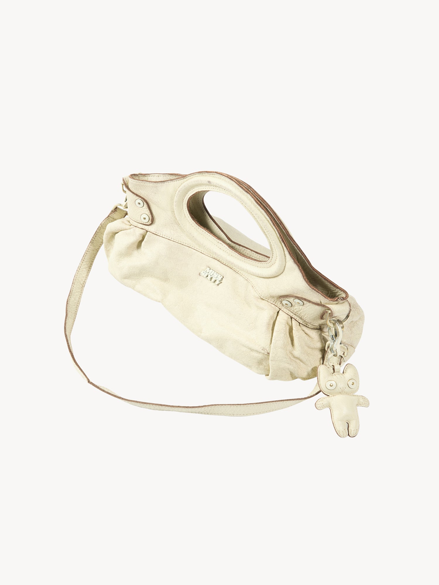 M60 x KNWLS Turvy Bag Charm Cream