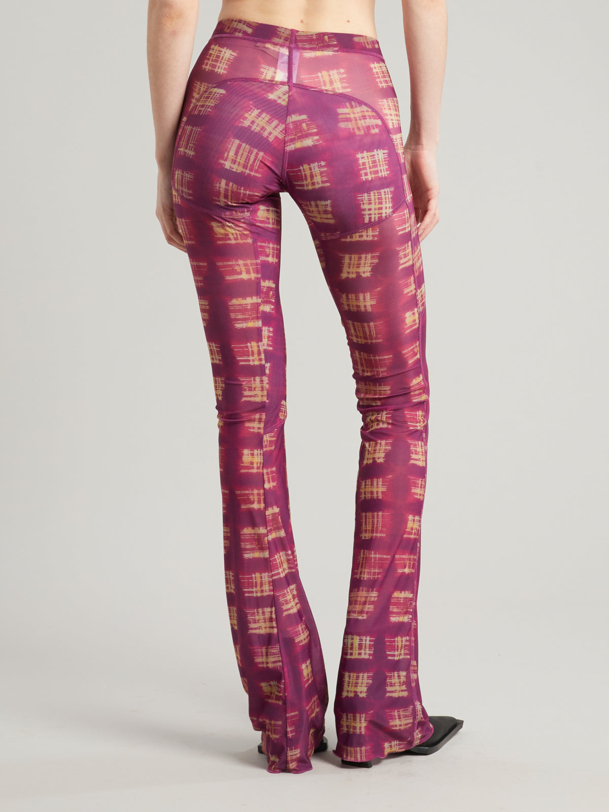 Halcyon Leggings Acid Plaid Purple