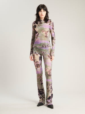 Halcyon Leggings Waxed Floral